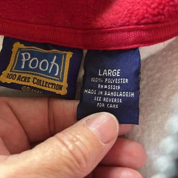 Pooh 100 Acre Collection Tigger Splendiferous Fleece Pullover G17 - Picture 5 of 6